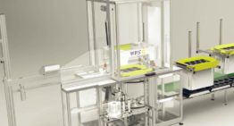 Automatische inpaklijn voor potplanten