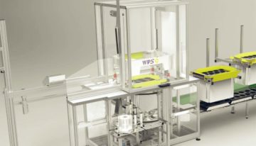 Automatische inpaklijn voor potplanten