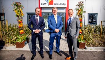 Nieuwe geothermiecentrale ECW trekt direct bekijks