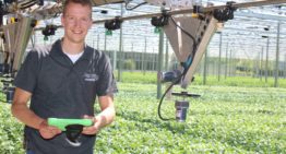 Spuitrobot met cruise control maakt volautomatisch kilometers in chrysant